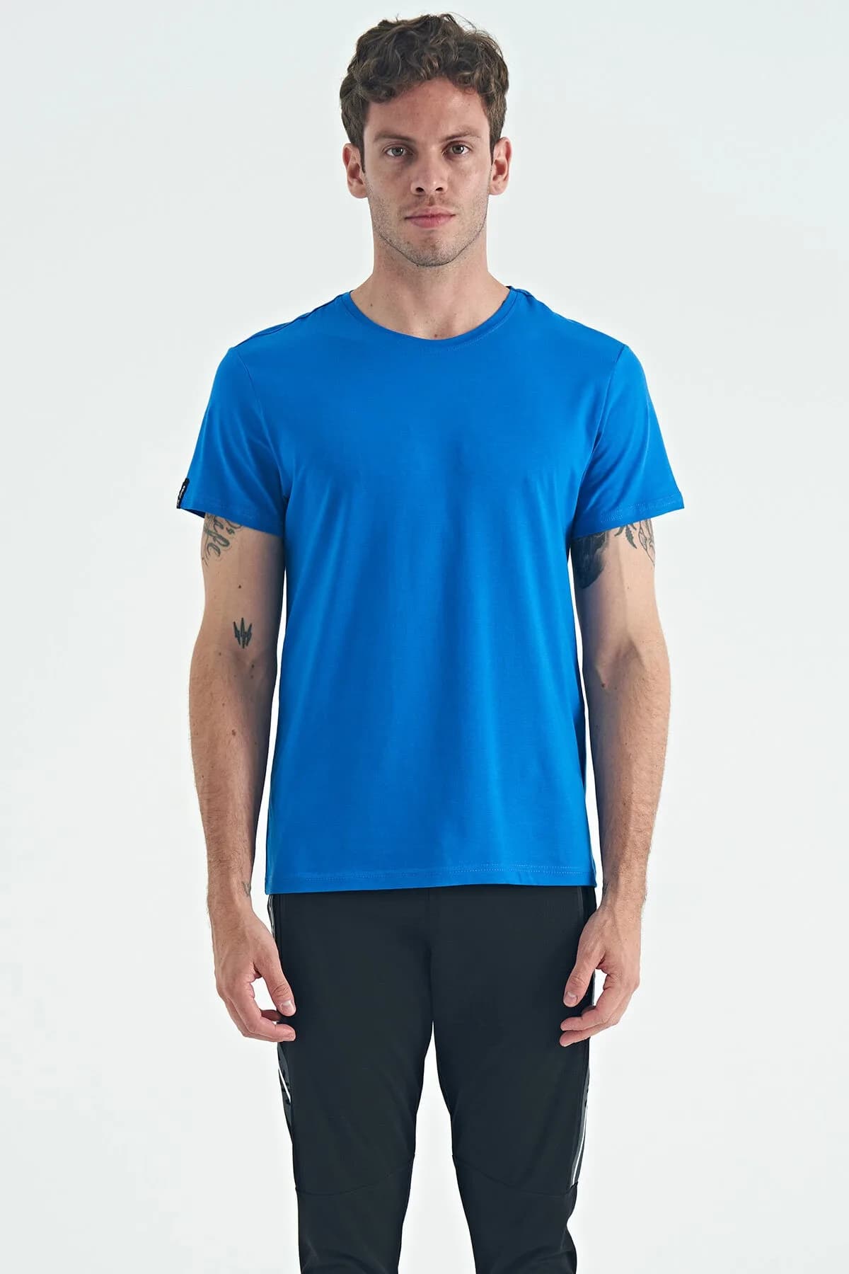 Calvin Saks Basic Erkek T-Shirt - 88245 - Saks