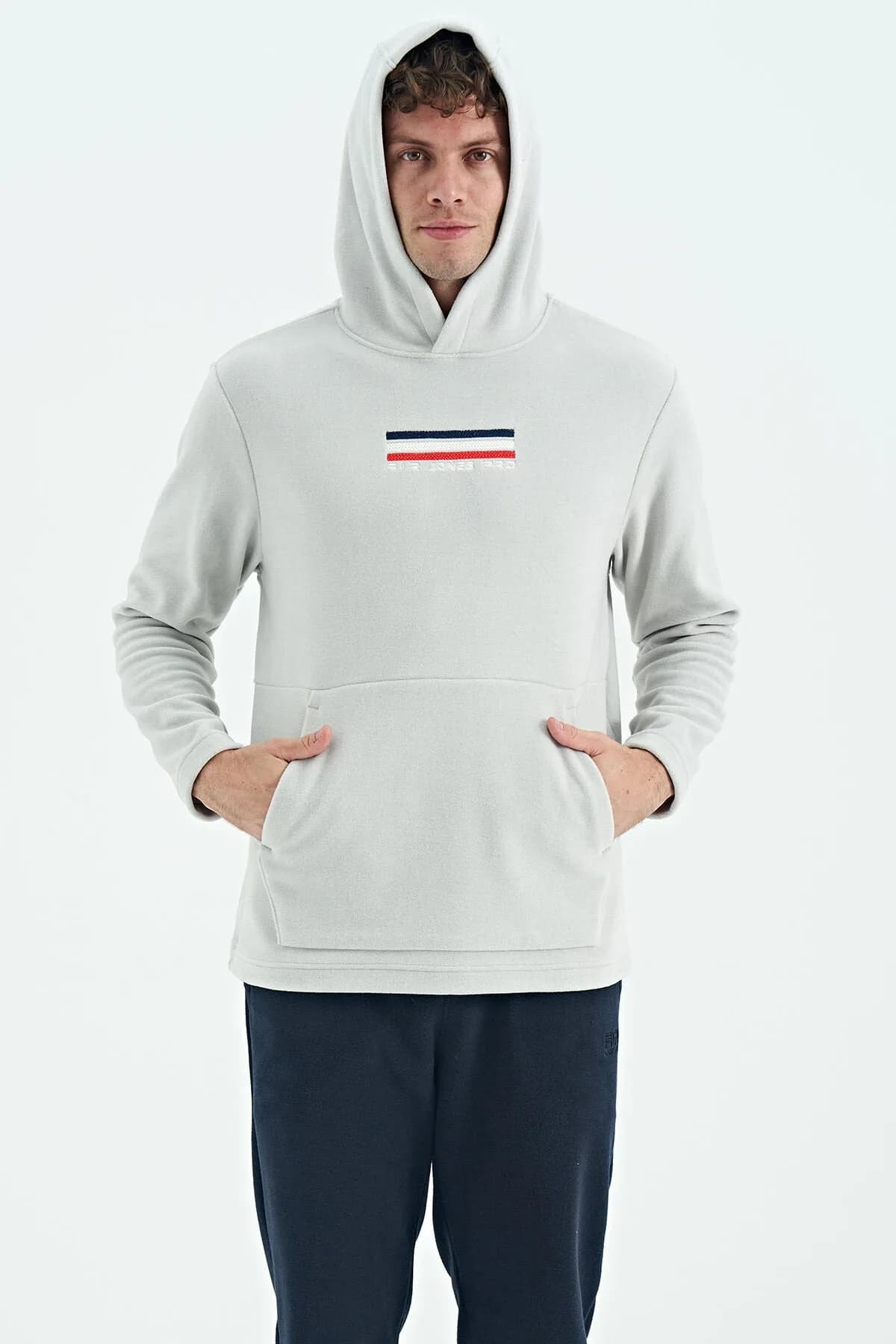 Hern Taş Erkek Polar Sweatshirt - 88301 - Taş