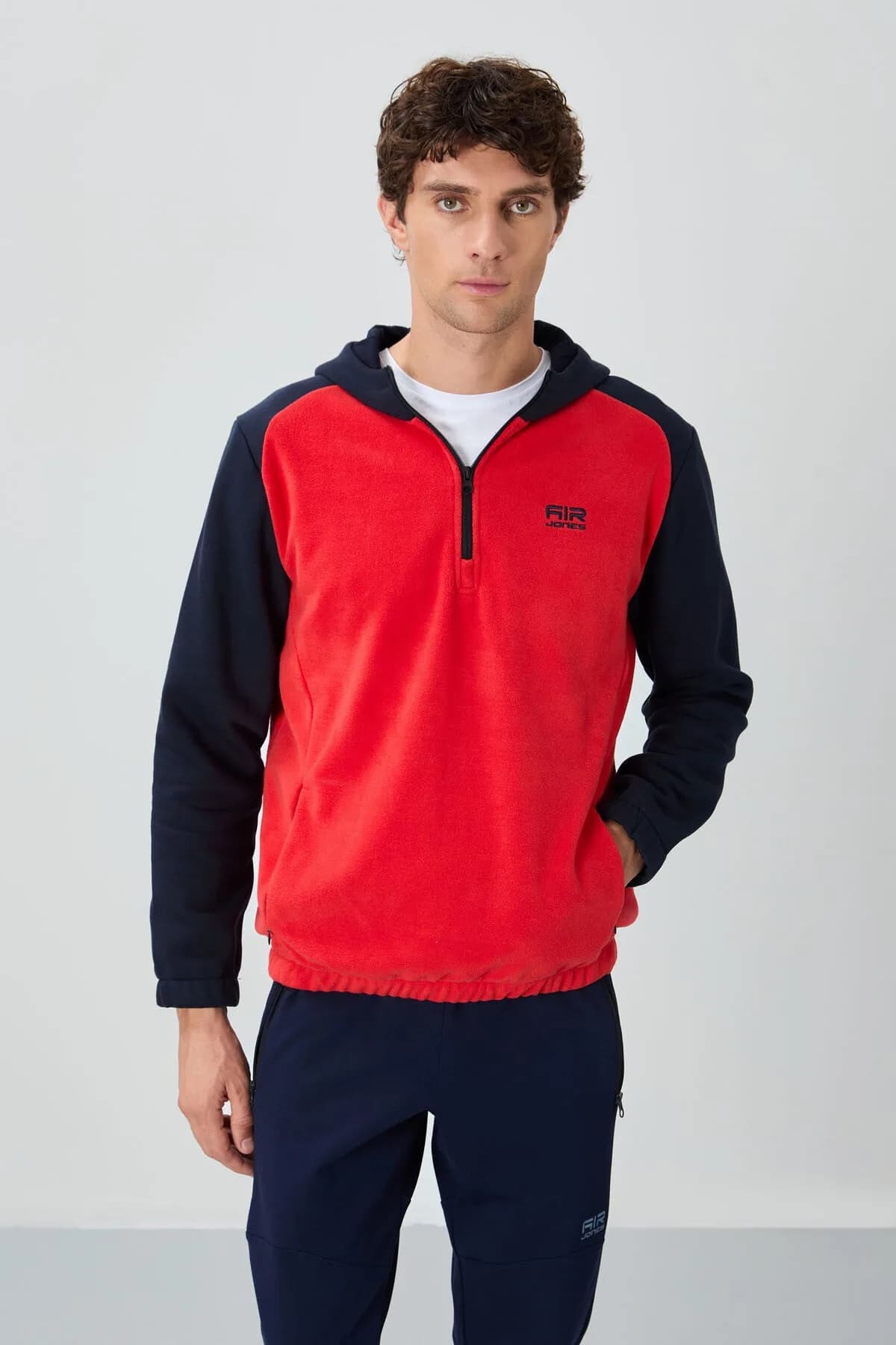 Ruby Fiesta Standart Kalıp Polar Erkek Sweatshirt - 88300 - Fiesta