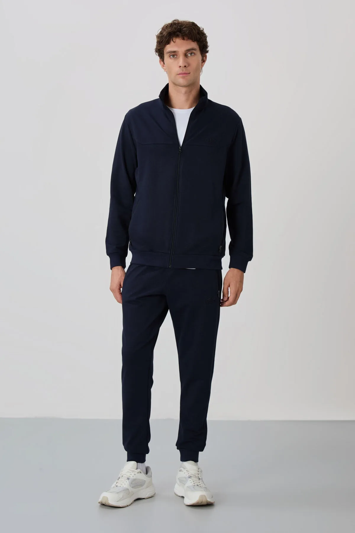 Anton İndigo Jogger Eşofman Takım - 85178 - İndigo/indigo