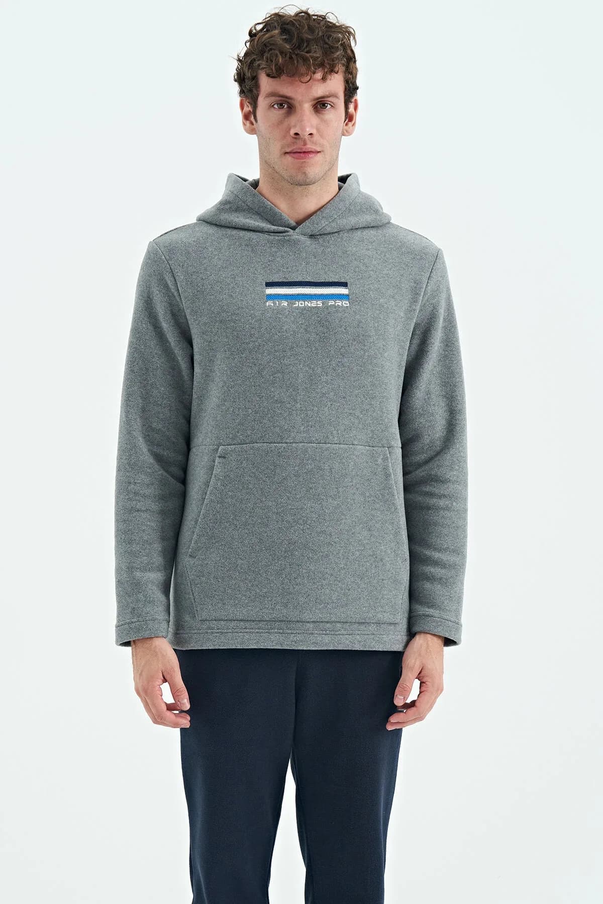 Hern Gri Melanj Erkek Polar Sweatshirt - 88301 - Gb melanj