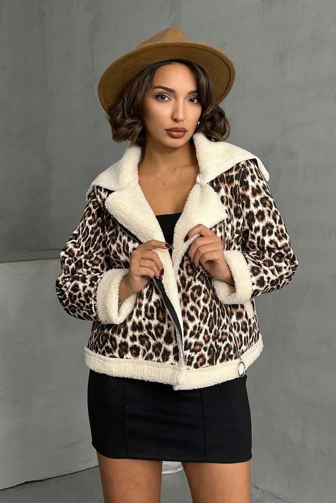 Peluş Toptan Mont - LEOPAR D1