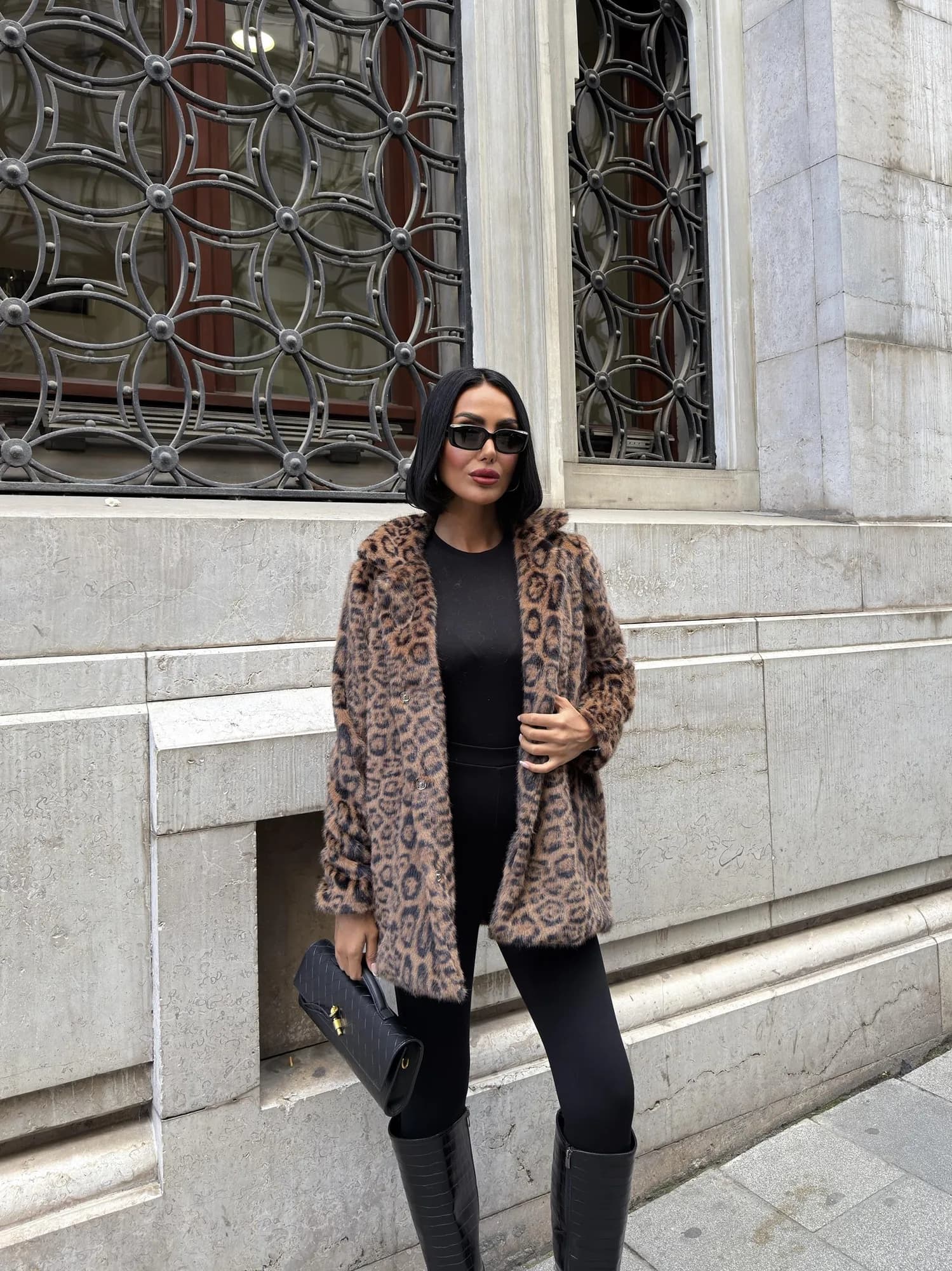 3097 LEOPAR KÜRK - CAMEL