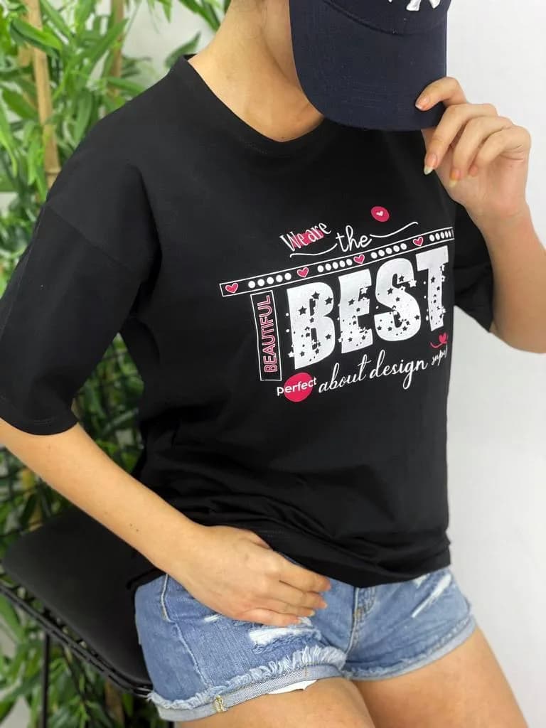 Best T-Shirt - Siyah