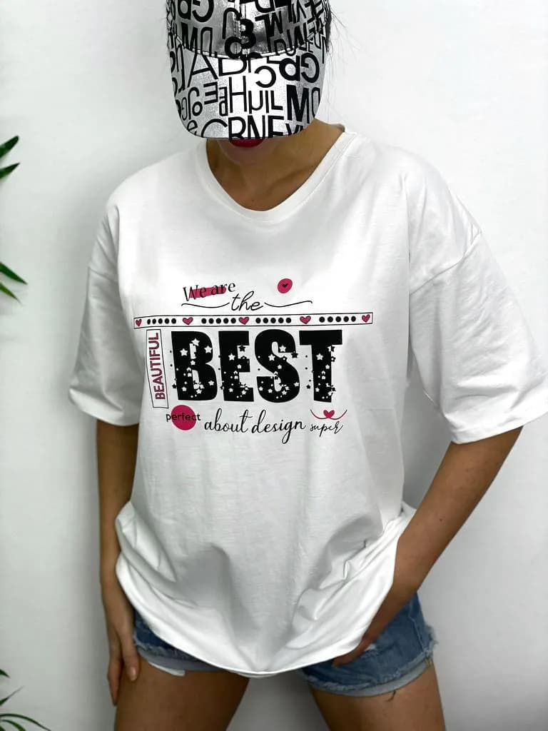 Best T-Shirt - Beyaz