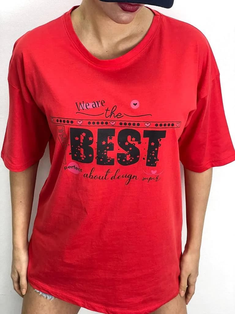Best T-Shirt - Kırmızı
