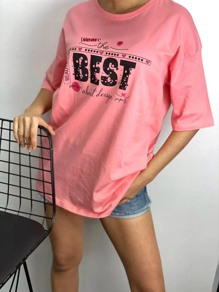 Best T-Shirt - Pembe