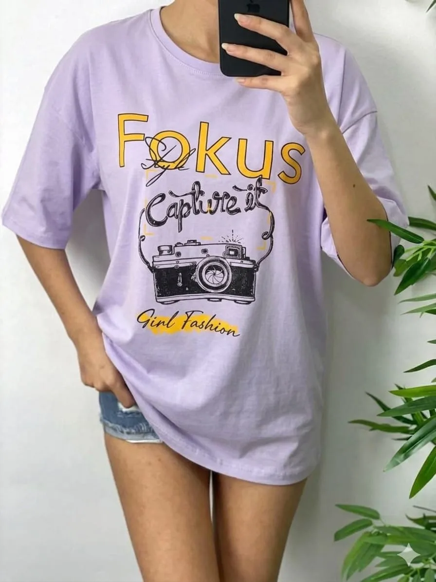 Fokus T-Shirt - Lila