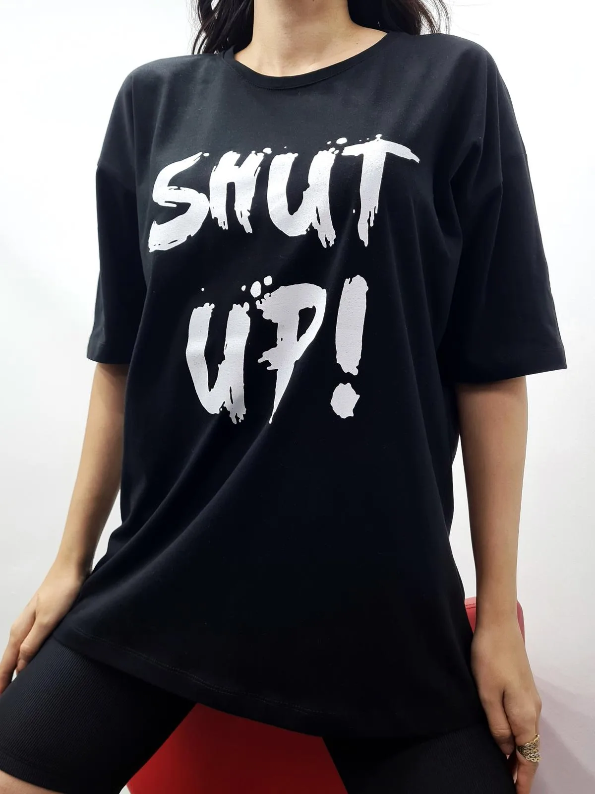 Shut T-Shirt - Siyah