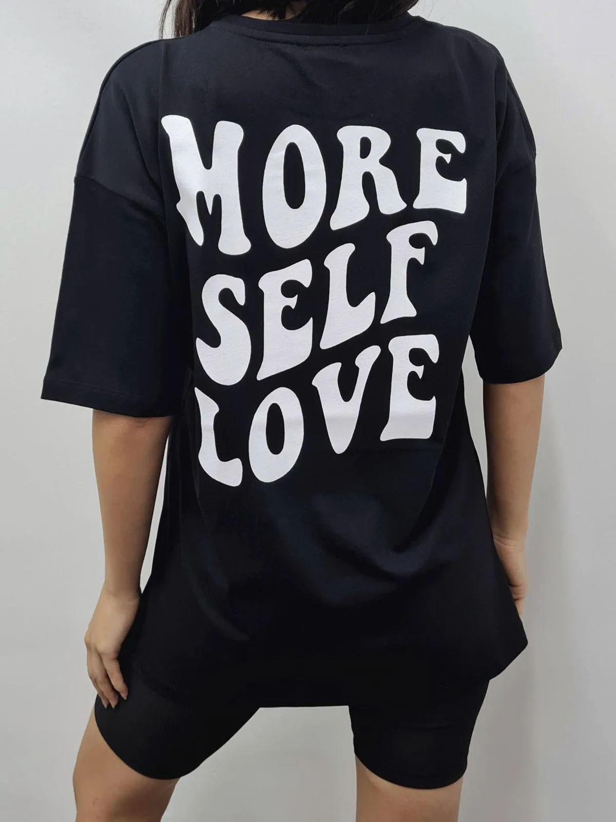 More Self T-Shirt - Siyah