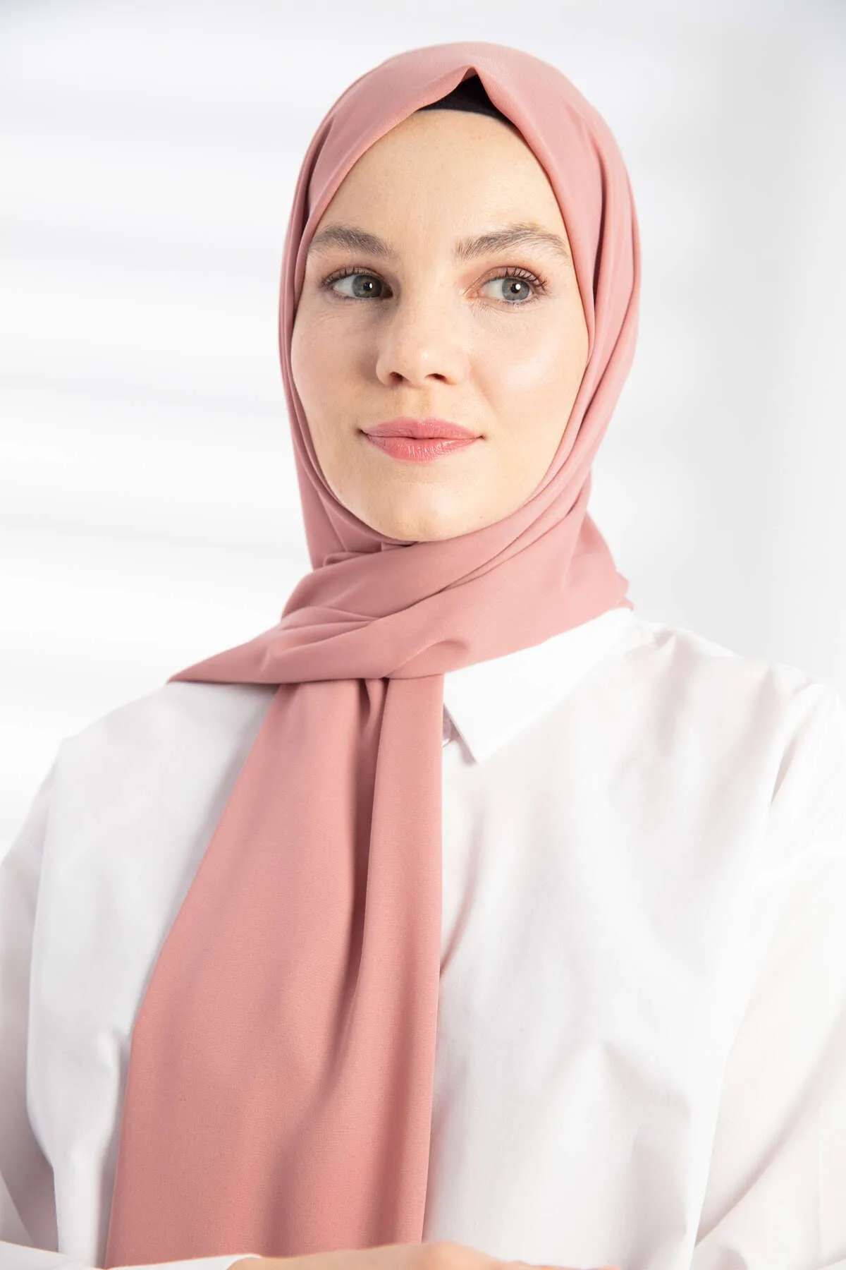 Krep Şal - Gülkurusu - Gülkurusu