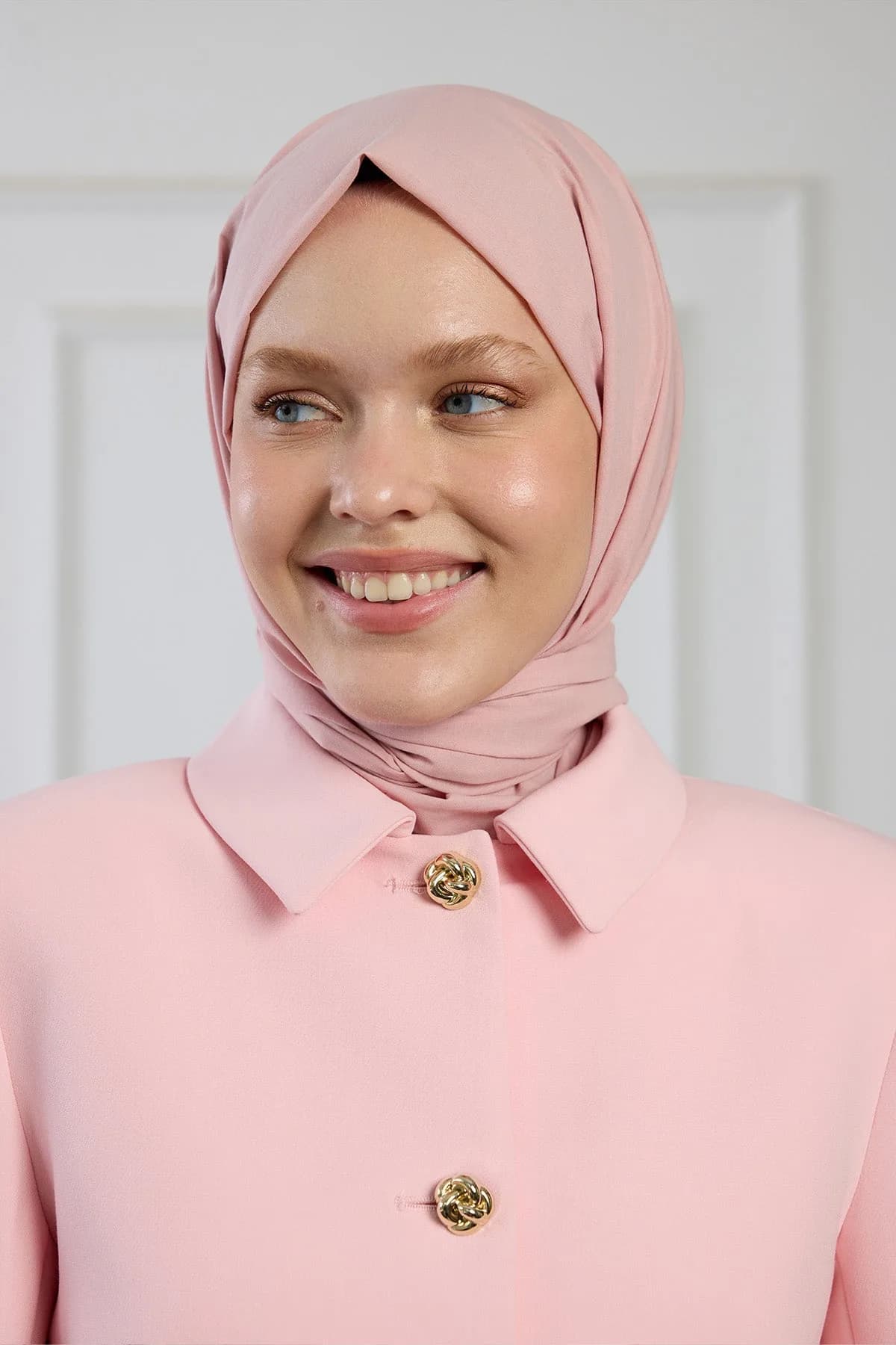 Pure Pamuk Şal - Soft Pembe - Soft Pembe