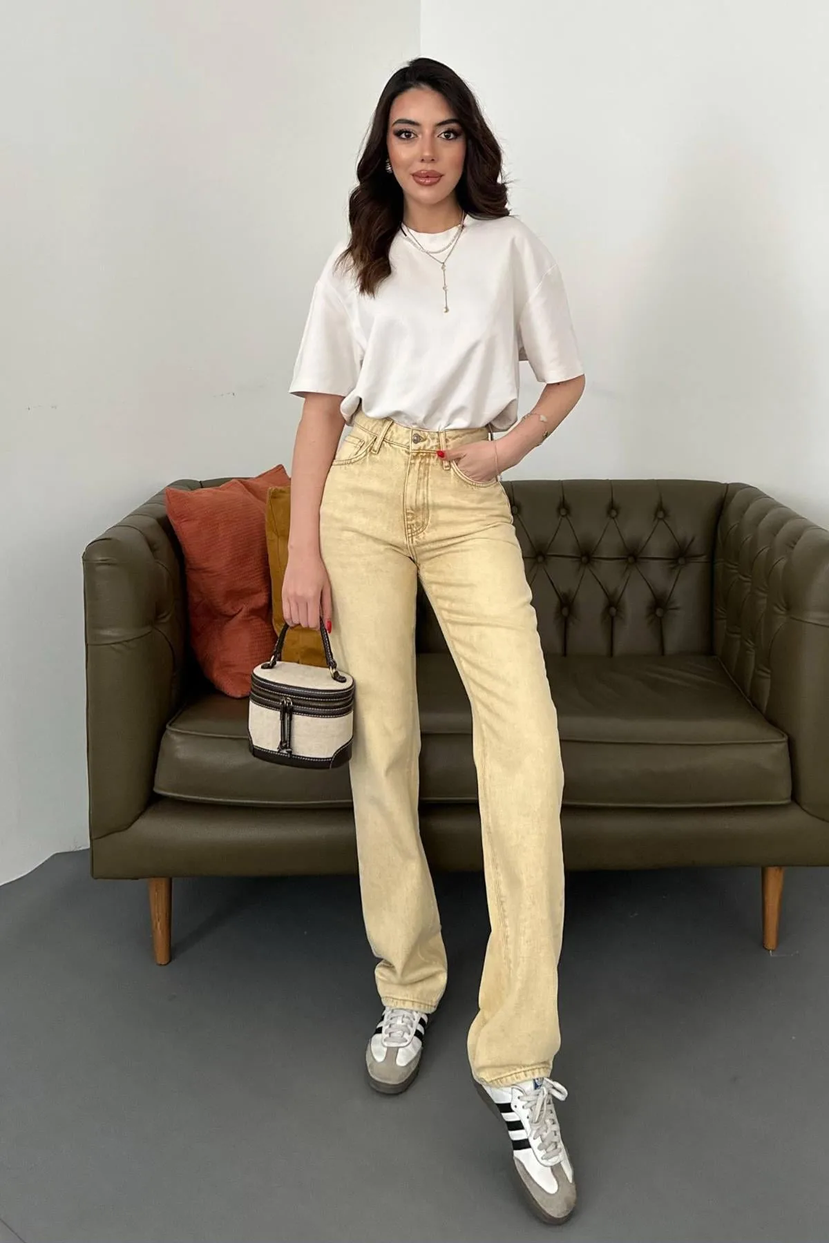 Hardal Straightmania Jeans Pantolon - Hardal