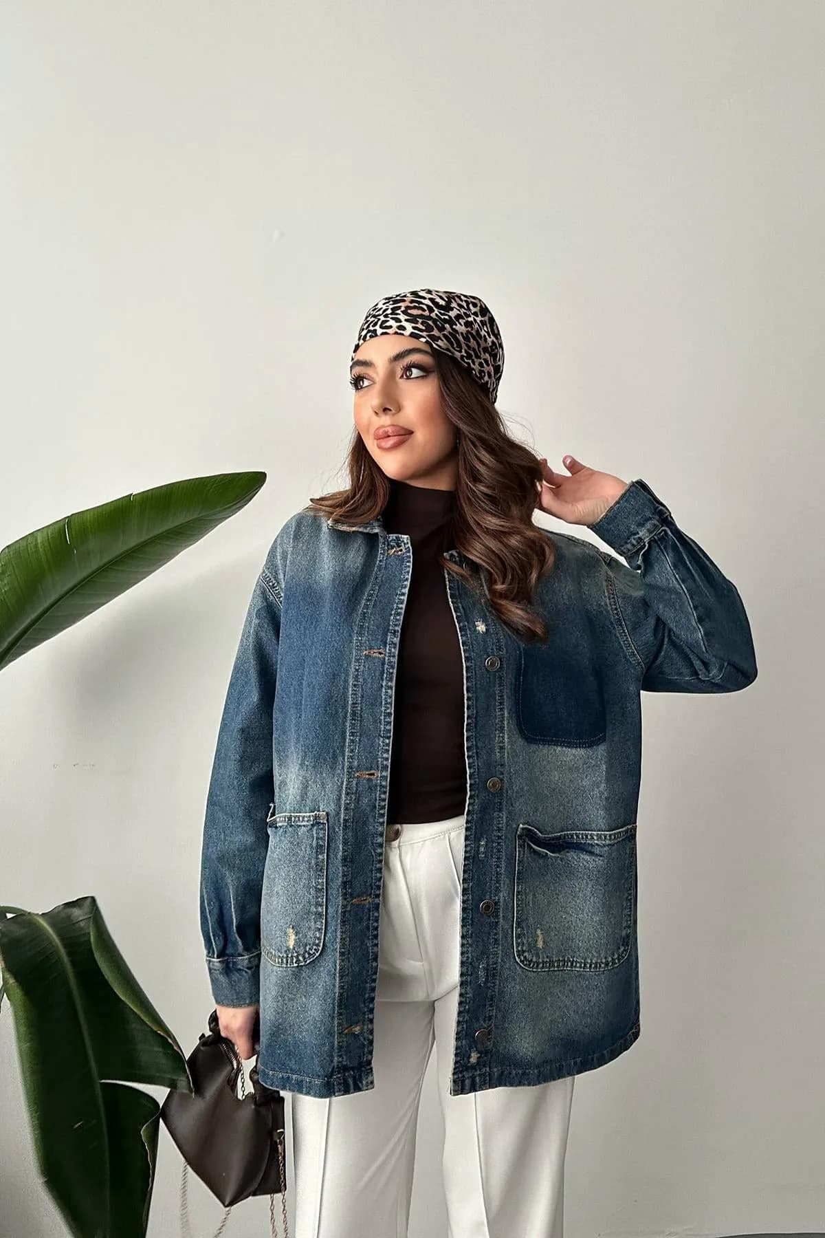 Mavi Vintage Kot Ceket - Mavi