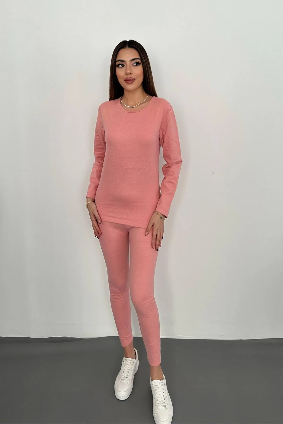 Pembe Çift Taraflı Termal Takım - Pembe