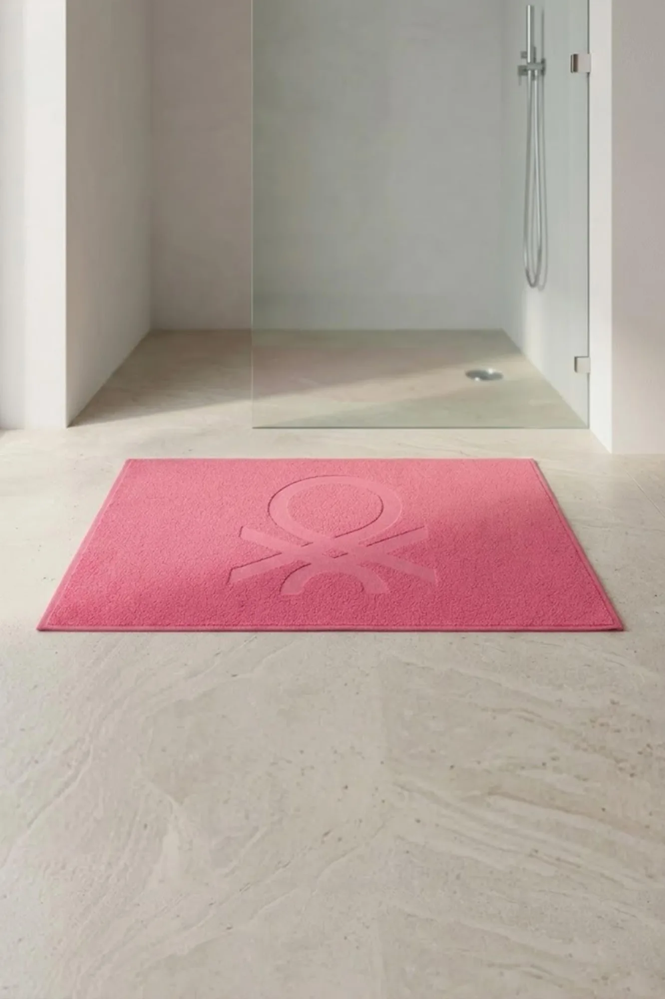 Be-2124-Pnk %100 Pamuk Pembe 50X80 Cm Banyo Paspas Havlu - PEMBE