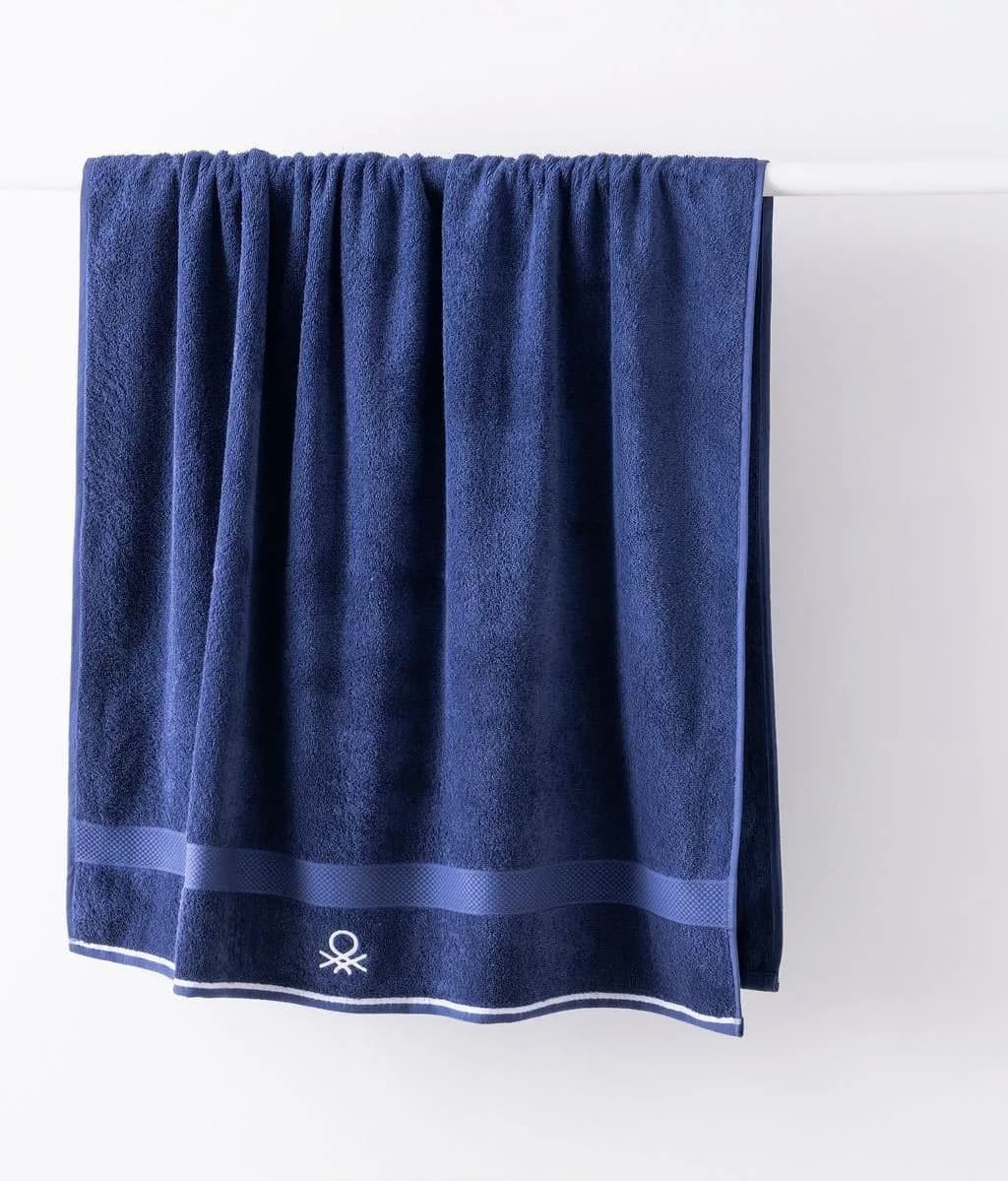 Be-2293-Nvy %100 Pamuk Lacivert 90X150 Cm Havlu - LACİVERT