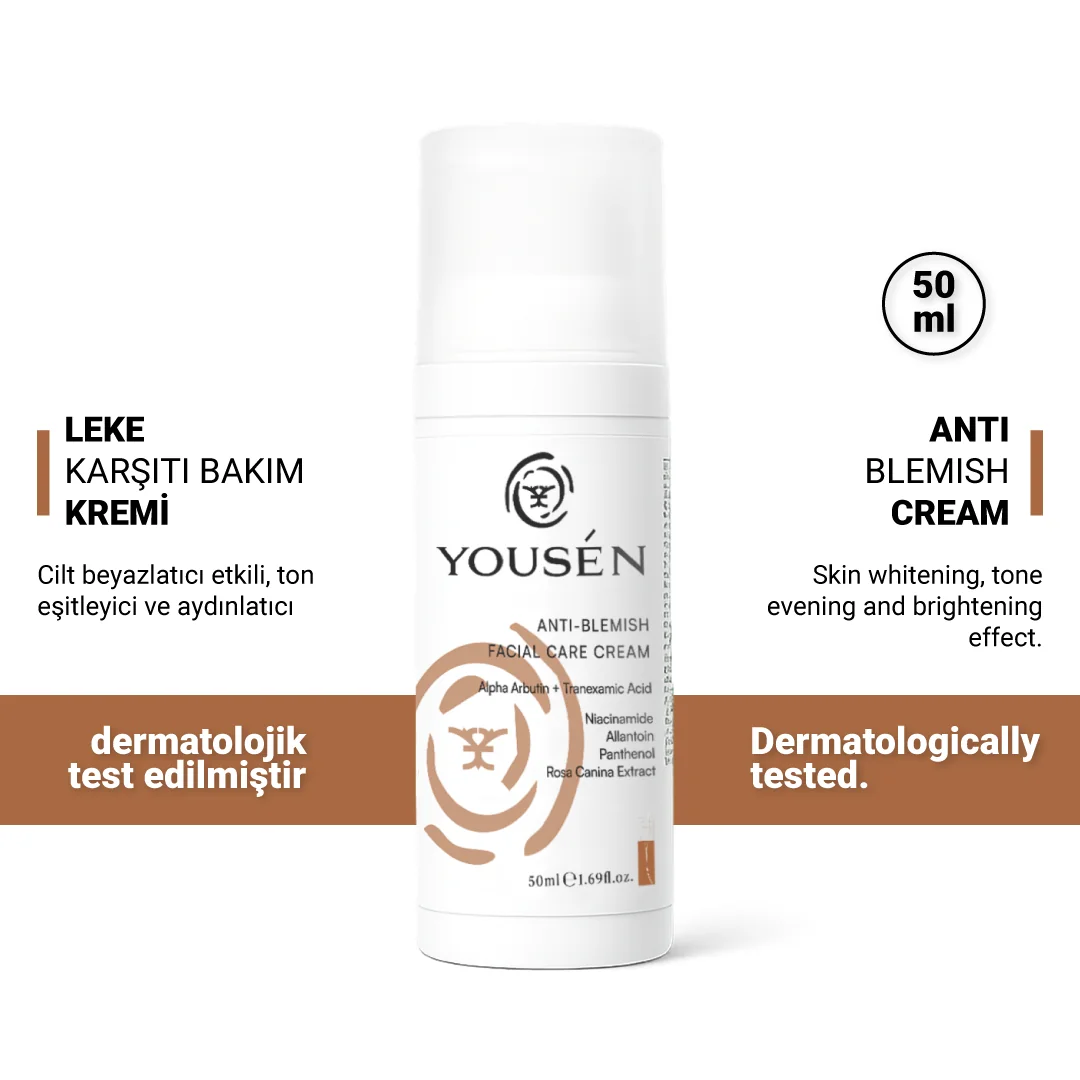 Cilt Beyazlatıcı, Aydınlatıcı Leke Karşıtı Ton Eşitleyici Bakım Kremi 50 ml