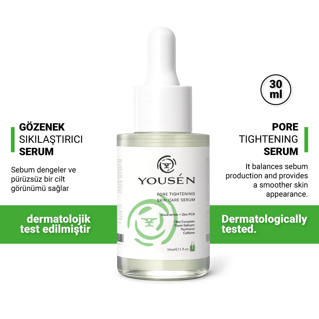 Gözenek Sıkılaştırıcı Ve Pürüzsüzleştirici Cilt Bakım Serumu 30 ml